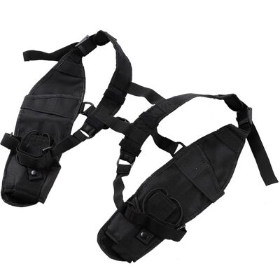 Universal Two Way Radio Vest Cover Nylon Radio Rescue Cover With Adjustable Universal Two Way Radio Vest Cover Nylon Radio Rescue Cover With Adjustable