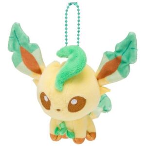 Pokémon Center Pokemon Center Original Mocchiri Mascot Pokemon Dolls Keychain Leafeon Japan Pokémon Center Pokemon Center Original Mocchiri Mascot Pokemon Dolls Keychain Leafeon Japan
