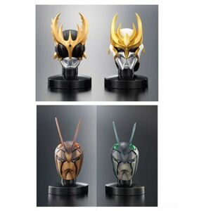 New Bandai Mascolle Premium Kamen Rider Kuuga Complete Set Mask Collection F/s New Bandai Mascolle Premium Kamen Rider Kuuga Complete Set Mask Collection F/s