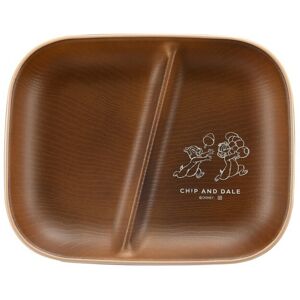 Disney Store Japan Plate Chip & Dale Natural Wood Grain Design Length 6.7 Inch Disney Store Japan Plate Chip & Dale Natural Wood Grain Design Length 6.7 Inch