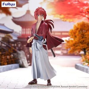 Furyu Rurouni Kenshin: Meiji Kenkaku Romantan Figurine - 19cm - Kenshin Himura Furyu Rurouni Kenshin: Meiji Kenkaku Romantan Figurine - 19cm - Kenshin Himura
