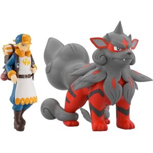 Bandai Pokemon Scale World Hisui Region Volo & Hisuian Arcanine Figure Japan Bandai Pokemon Scale World Hisui Region Volo & Hisuian Arcanine Figure Japan