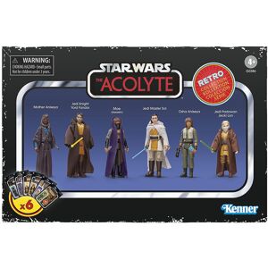 Star Wars Retro Collection The Acolyte Multipack, 9.5-Cm Action Figure 6-Pack Star Wars Retro Collection The Acolyte Multipack, 9.5-Cm Action Figure 6-Pack