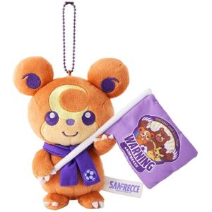 Pokémon Center Pokemon Center Original Sanfrecce Plush Keychain Teddiursa Japan Official Pokémon Center Pokemon Center Original Sanfrecce Plush Keychain Teddiursa Japan Official