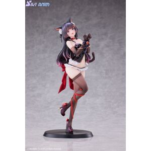 Siki Anim Original Character Pvc Statue 1/7 Shibarare Cat Ruhuna-Chan 26 Cm Siki Anim Original Character Pvc Statue 1/7 Shibarare Cat Ruhuna-Chan 26 Cm