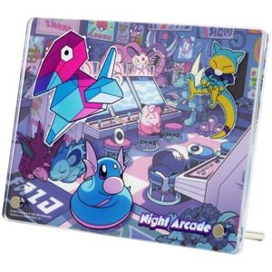 Pokémon Center Pokemon Center Original Night Arcade Acrylic Stand Japan Official Pokémon Center Pokemon Center Original Night Arcade Acrylic Stand Japan Official
