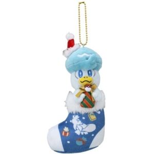 Pokémon Center Pokemon Center Original Paldea'S Christmas Market 2023 Plush Key Chain Quaxly Pokémon Center Pokemon Center Original Paldea'S Christmas Market 2023 Plush Key Chain Quaxly