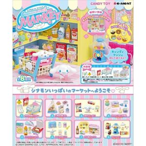 Re-Ment Sanrio Cinnamoroll Market Full Set 8 Box Figure Japan Official Re-Ment Sanrio Cinnamoroll Market Full Set 8 Box Figure Japan Official