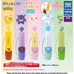 Takara Tomy A.R.T.S Pokemon Lip Case Part 3 Complete Set Capsule Toy Japan Official Takara Tomy A.R.T.S Pokemon Lip Case Part 3 Complete Set Capsule Toy Japan Official