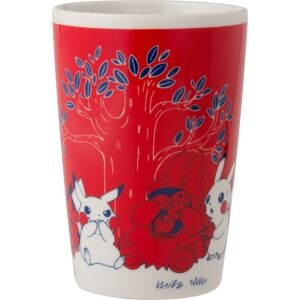 Pokemon Center Original Pikachu In The Forest Tall Cup Red Made In Japan Pokemon Center Original Pikachu In The Forest Tall Cup Red Made In Japan