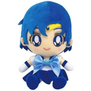 Bandai Sailor Moon Sailor Mercury Chibi Plush Doll Japan Official Bandai Sailor Moon Sailor Mercury Chibi Plush Doll Japan Official