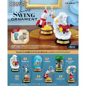 Re-Ment Peanuts Snoopy Swing Ornament Full Set Of 6 Figure Japan Official Re-Ment Peanuts Snoopy Swing Ornament Full Set Of 6 Figure Japan Official