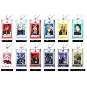 Bandai Purapura Acrylic Keychain Mobile Suit Gundam The Witch From Mercury Box Za-586 Bandai Purapura Acrylic Keychain Mobile Suit Gundam The Witch From Mercury Box Za-586
