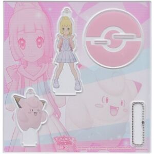Pokemon Center Trainers Salon!! Acrylic Stand Key Chain Lillie Clefairy Pokemon Center Trainers Salon!! Acrylic Stand Key Chain Lillie Clefairy