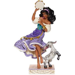 Disney Traditions Twirling Tambourine Player (Esmeralda & Djali) Figurine Disney Traditions Twirling Tambourine Player (Esmeralda & Djali) Figurine