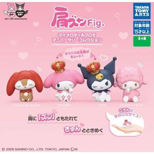 Takara Tomy A.R.T.S Shoulder Zun Fig. My Melody & Kuromi Anniversary Complete Set Capsule Toy Takara Tomy A.R.T.S Shoulder Zun Fig. My Melody & Kuromi Anniversary Complete Set Capsule Toy