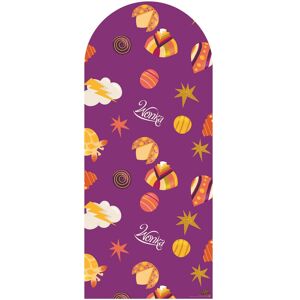 Wonka Purple Sweets & Stars Backdrop Cardboard Cutout Scenery Sailboard Official Wonka Purple Sweets & Stars Backdrop Cardboard Cutout Scenery Sailboard Official