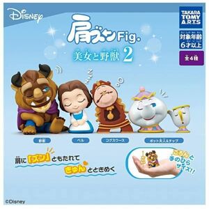 Takara Tomy A.R.T.S Kata Zun Fig. Beauty And The Beast 2 Complete Set Figure Capsule Toy Japan Takara Tomy A.R.T.S Kata Zun Fig. Beauty And The Beast 2 Complete Set Figure Capsule Toy Japan