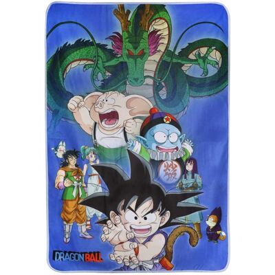 Dragon Ball Shenron And Heroes Blanket 100x150cm. Sd Toys Dragon Ball Shenron And Heroes Blanket 100x150cm. Sd Toys