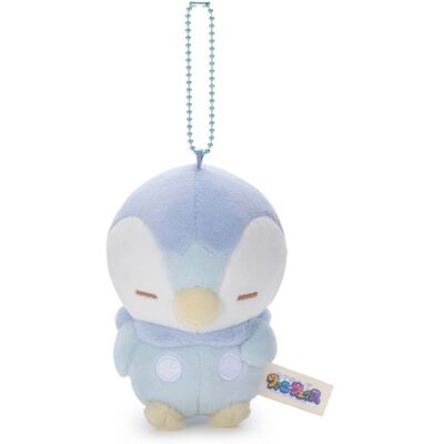 Takara Tomy Pokemon Pokepeace Piplup Plush Keychain Funny Face Ver. Japan Official Takara Tomy Pokemon Pokepeace Piplup Plush Keychain Funny Face Ver. Japan Official