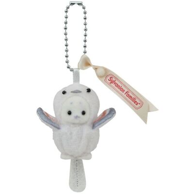 Epoch Sylvanian Families Baby Seal Shimaenaga Keychain Japan Official Epoch Sylvanian Families Baby Seal Shimaenaga Keychain Japan Official