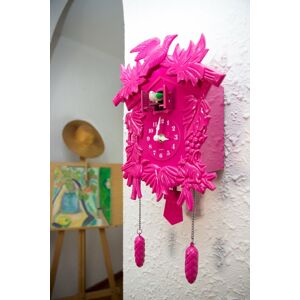 Walplus Cuckoo Clock In Pink With Clock Mechanism Decor Living Room Restaurant Walplus Cuckoo Clock In Pink With Clock Mechanism Decor Living Room Restaurant