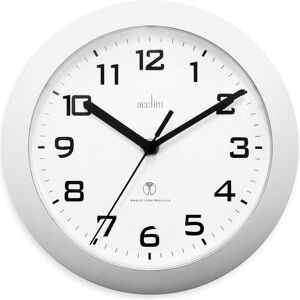 74367 Peron Radio Controlled Wall Clock, Silver, 23 Cm L X 23 Cm W 74367 Peron Radio Controlled Wall Clock, Silver, 23 Cm L X 23 Cm W