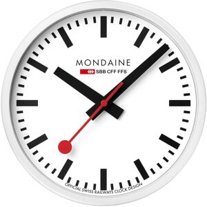 Mondaine Wall Clock Quartz 25 Cm White A990.Clock.10sbb Mondaine Wall Clock Quartz 25 Cm White A990.Clock.10sbb