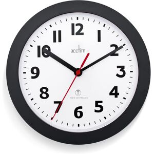 Acctim 74313 Parona, Black Radio Controlled Wall Clock Acctim 74313 Parona, Black Radio Controlled Wall Clock