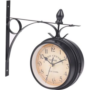 3x(European- -Sided Wall Clock Classic Clocks Monochrome C9x9)4462 3x(European- -Sided Wall Clock Classic Clocks Monochrome C9x9)4462