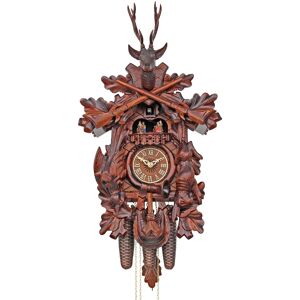 Herrzeit By Adolf Herr Cuckoo Clock - After The Hunt Hands.. Ah 585/1 8tmt New Herrzeit By Adolf Herr Cuckoo Clock - After The Hunt Hands.. Ah 585/1 8tmt New