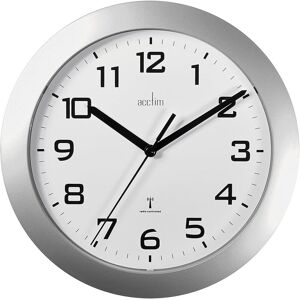 Acctim 74367 Peron Radio Controlled Wall Clock, Silver Acctim 74367 Peron Radio Controlled Wall Clock, Silver