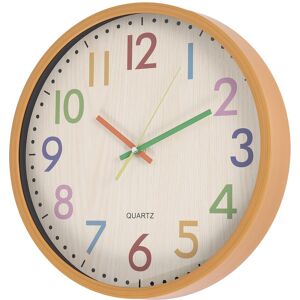 Sodial 3x(Silent Non Ticking Kids Wall Clock, Battery Operated Decorative Clock2703 Sodial 3x(Silent Non Ticking Kids Wall Clock, Battery Operated Decorative Clock2703