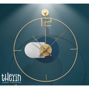 Theyinltd Large 60cm Super Silent Minimalist Classic Wall Clock Quiet Non-Ticking Quartz Theyinltd Large 60cm Super Silent Minimalist Classic Wall Clock Quiet Non-Ticking Quartz