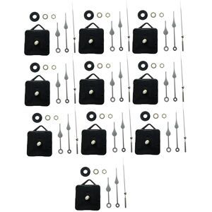 Sodial 3x(10pcs Diy Silent Movement Mechanism Spindle Hands Sets Wall Quartz Diy6737 Sodial 3x(10pcs Diy Silent Movement Mechanism Spindle Hands Sets Wall Quartz Diy6737