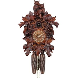Herrzeit By Adolf Herr Cuckoo Clock - Forest Animals Handshin.. Ah 378/1 8t New Herrzeit By Adolf Herr Cuckoo Clock - Forest Animals Handshin.. Ah 378/1 8t New