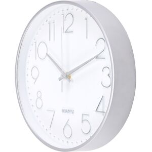 3x(Premium Silver Wall Clock, Wall Decoration, Modern Silent Wall Clock For6094 3x(Premium Silver Wall Clock, Wall Decoration, Modern Silent Wall Clock For6094