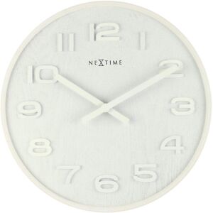 NeXtime 3096WI Wall Clock - Quartz, 35cm, White NeXtime 3096WI Wall Clock - Quartz, 35cm, White