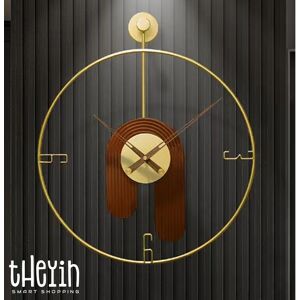 Theyinltd Large 60cm Super Silent Minimalist Classic Wall Clock Quiet Non-Ticking Quartz Theyinltd Large 60cm Super Silent Minimalist Classic Wall Clock Quiet Non-Ticking Quartz