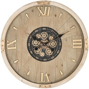 Wall Clock Home Esprit Golden Natural Crystal Fir Cottage 63,5 X 8 X 63,5 Cm Wall Clock Home Esprit Golden Natural Crystal Fir Cottage 63,5 X 8 X 63,5 Cm