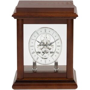 Widdop Mahogany Mantel Clock - Skeleton Movement Widdop Mahogany Mantel Clock - Skeleton Movement