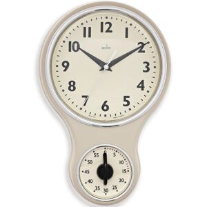 Acctim Kitchen Timer Clock, Cream, 1-Pack Acctim Kitchen Timer Clock, Cream, 1-Pack