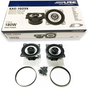 Alpine Sxe-1025s Coaxial Speaker Kit 2 Way 100mm 180w Alpine Sxe-1025s Coaxial Speaker Kit 2 Way 100mm 180w