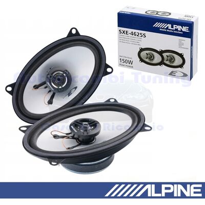 Alpine Coaxial 4x6\" 2-Way 2-Driver Car Speakers For Seat Toledo 91-98 Alpine Coaxial 4x6\" 2-Way 2-Driver Car Speakers For Seat Toledo 91-98