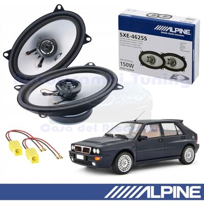 Sxe-4625s Alpine Speakers Coaxial Front 10x15 150w For Lancia Delta Hf Sxe-4625s Alpine Speakers Coaxial Front 10x15 150w For Lancia Delta Hf