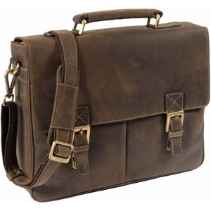 A1 Fashion Goods Mens Brown Leather Briefcase Classic Vintage Satchel Office Business Laptop Bag A1 Fashion Goods Mens Brown Leather Briefcase Classic Vintage Satchel Office Business Laptop Bag