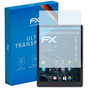 Atfolix 2x Screen Protection Film For Onyx Boox Tab X Screen Protector Clear Atfolix 2x Screen Protection Film For Onyx Boox Tab X Screen Protector Clear