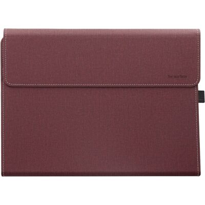 Avizar Surface Pro 9/11 Red Eco-Leather Case with Support Avizar Surface Pro 9/11 Red Eco-Leather Case with Support