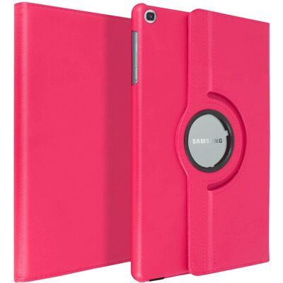 Avizar Galaxy Tab A 10.1 2019 Pink Rotating Stand Folio Case Avizar Galaxy Tab A 10.1 2019 Pink Rotating Stand Folio Case