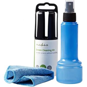 Nedis 150ml Cleaning Kit For Lcd / Led Screen With Microfiber Cloth, Blue Nedis 150ml Cleaning Kit For Lcd / Led Screen With Microfiber Cloth, Blue